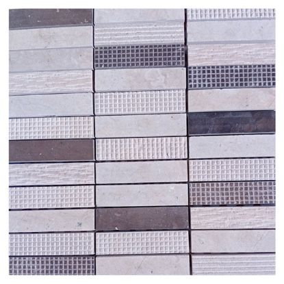 Immagine di MOSAICO MARMO PLUTONE SURFACES PATCH 1 30X30 CM SP.10 MM