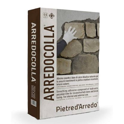 Immagine di COLLANTE PER PIETRA D ARREDO COLMEF GRIGIO 25 KG