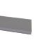 Immagine di BATTISCOPA PVC LINE GRIGIO ANTRACITE DEC. 558 2000x70x9 MM PROFILPAS