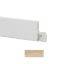 Immagine di BATTISCOPA PVC LINE 8613 DEC. 08 2500x80x15 MM (LAMINATO TOAST PISTACHIO) PROFILPAS