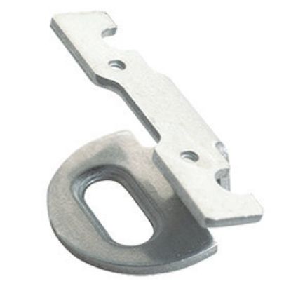 Immagine di CLIP DI FISSAGGIO ZINCATO PER TAVOLA IN LEGNO CONFEZIONE 50 PEZZI