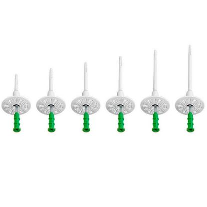 Immagine di TASSELLO PER CAPPOTTO 110 MM CHIODO IN ACCIAIO Ø 8 MM CONFEZIONE 200 PZ STAMPLAST