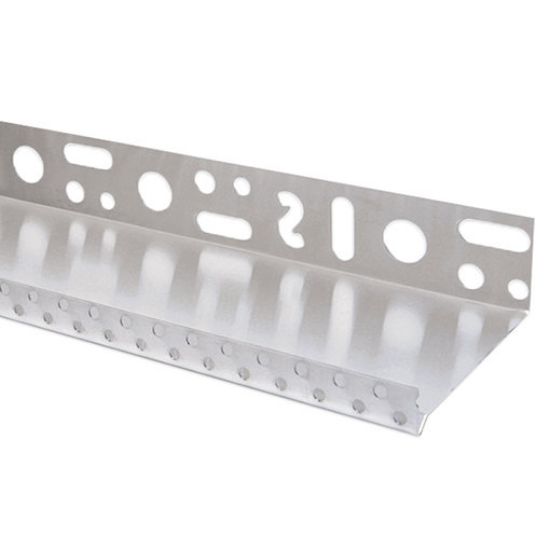 Immagine di BASE PARTENZA + GOCCIOLATOIO PER CONTENERE IL PANNELLO ISOLANTE 100 MM LUNGHEZZA 2,5 MT