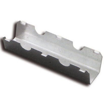 Immagine di MANICOTTO DI GIUNZIONE ZINCATO PER PROFILO A SCATTO S48 CONFEZIONE 100 PZ