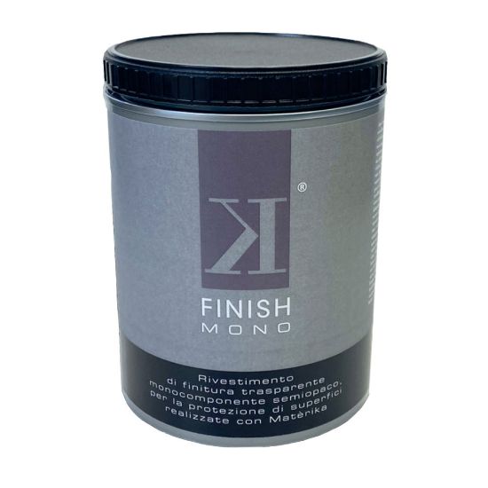 Immagine di FINITURA MONO TRASPARENTE SEMIOPACA 1 KG PER MATERIKA/PRATICA NAICI