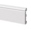 Immagine di BATTISCOPA IN POLIMERO ESTRUSO BIANCO PER INTERNI 12x85 MM LUNGHEZZA 2 MT MOD.NF085 BOVELACCI