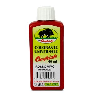 Immagine di COLORANTE UNIVERSALE ROSSO VIVO 40 ML