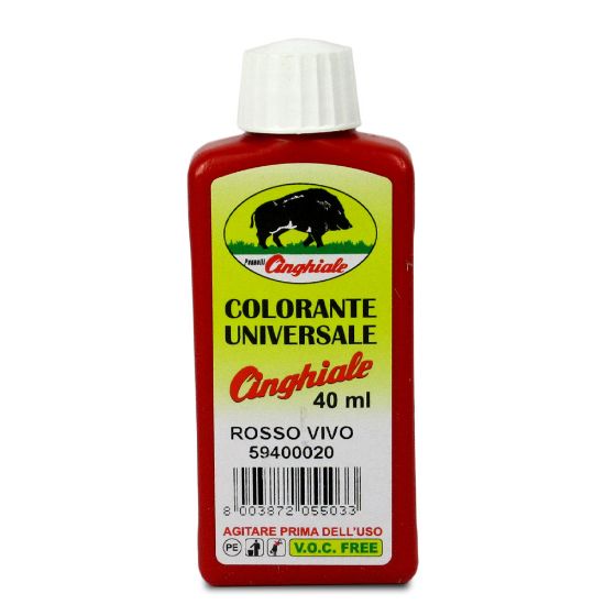 Immagine di COLORANTE UNIVERSALE ROSSO VIVO 40 ML
