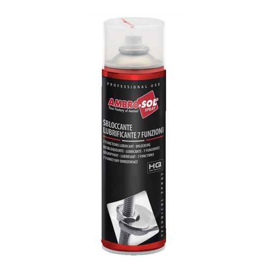 Immagine di BOMBOLETTA SPRAY SBLOCCANTE LUBRIFICANTE 7 FUNZIONI 500 ML