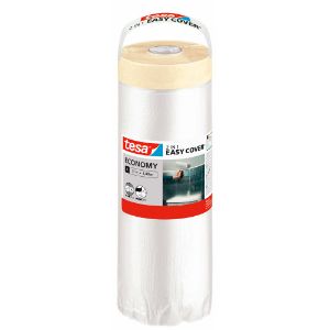 Immagine di NASTRO CARTA+TELO PE ALTO 1,4 MT LUNGHEZZA 25 MT