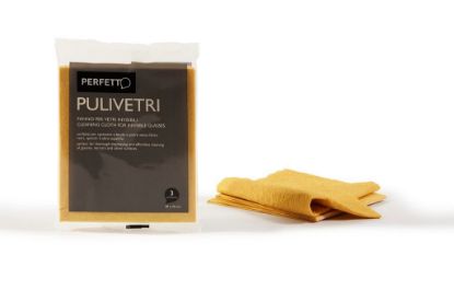 Immagine di PANNO IL PULIVETRI 3 PEZZI CM 40X35 ART.0260A PERFETTO