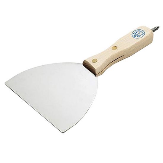 Immagine di SPATOLA ACCIAIO INOX CON INSERTO 120 MM ANCORA