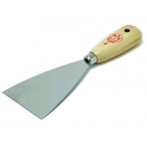 Immagine di SPATOLA ACCIAIO INOX 100 MM CON MANICO ANCORA