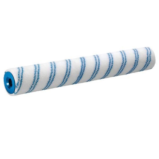 Immagine di RULLO CM 40 POLIAMMIDE ALTEZZA 7 MM VISCOSTAR BIANCO/BLU PER USO VERNICI ACQUA E SOLVENTI STORCH