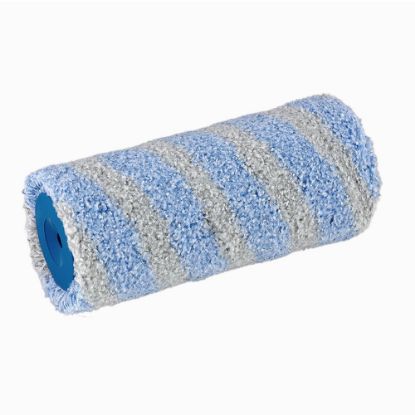 Immagine di RULLO CM 22 ALTEZZA MM 15 POLIESTERE FINESTAR GRIGIO/BLU PER USO PARETI E FACCIATA STORCH