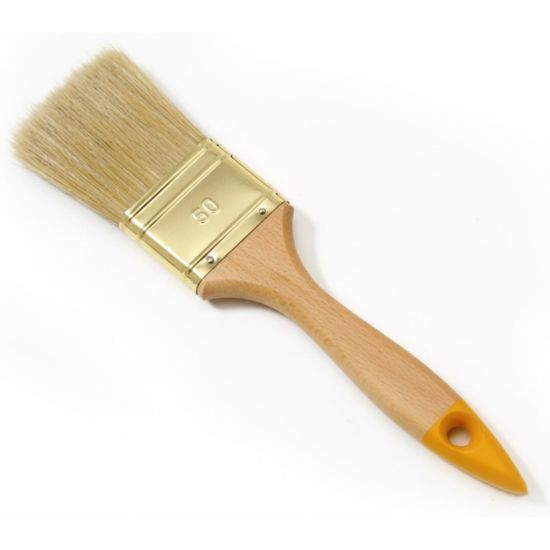 Immagine di PENNELLO PROFESSIONALE 60 MM PER USO AL SOLVENTE SMALTI, IMPREGNANTI E ANTIRUGGINE CINGHIALE
