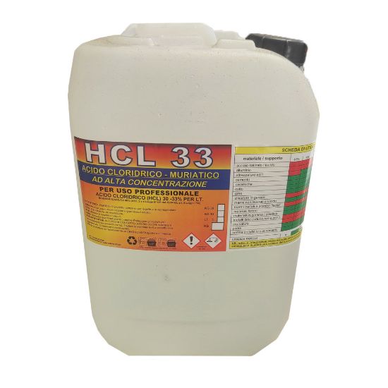 Immagine di ACIDO MURIATICO 33% 10 KG