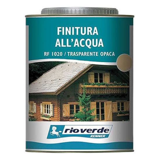 Immagine di FINITURA RF 1020 OPACA H2O 0,75 LT TRASPARENTE (NO SU BIANCO) RENNER
