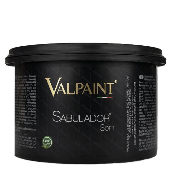 Immagine di DECORATIVO SABULADOR SOFT ARGENTO 100 1 LT INTERNI VALPAINT