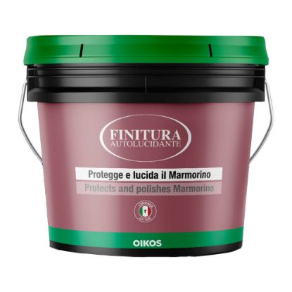 Immagine di FINITURA AUTOLUCIDANTE PER MARMORINO BASE TR KG 1 A PZ OIKOS