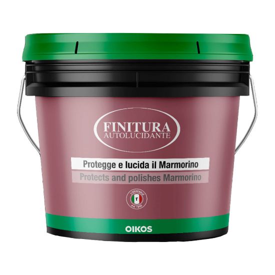 Immagine di FINITURA AUTOLUCIDANTE PER MARMORINO BASE TR KG 1 A PZ OIKOS