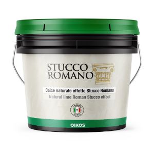 Immagine di DECORATIVO STUCCO ROMANO BASE TR 5 KG A PZ OIKOS