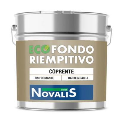 Immagine di FONDO NOVALIS RIEMPITIVO BIANCO LT 0.75 (CEMENTITE H2O) OIKOS