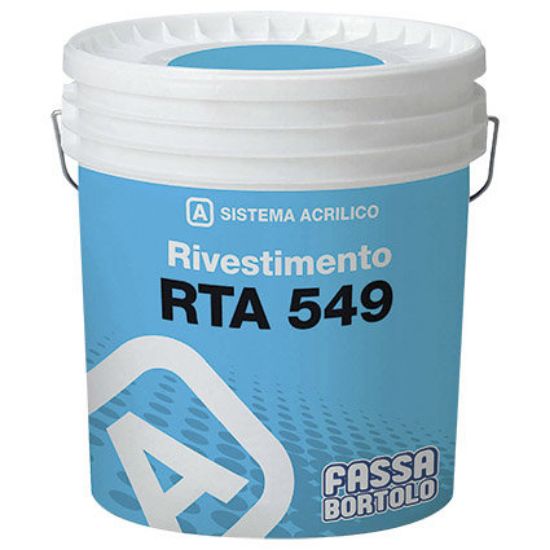Immagine di RIVESTIMENTO ACRILICO RTA549 MEDIUM 1,5 MM CAMPIONE 3 KG RIVEST. FASSA
