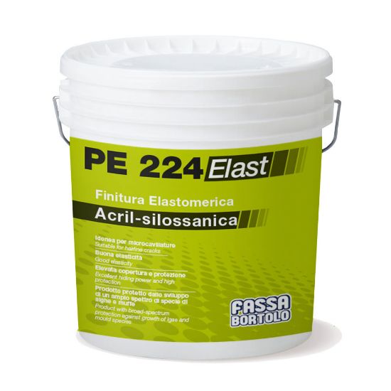 Immagine di FINITURA ELASTOMERICA ACRIL-SILOSSANICA PE 224 ELAST MEDIUM 13.2 LT FASSA