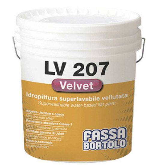 Immagine di SUPERLAVABILE LV207 VELVET MEDIUM 1 LT FASSA