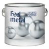 Immagine di SMALTO ALL ACQUA FEEL METAL TOUCH SATIN BIANCO/PASTEL LT 0,75 FASSA