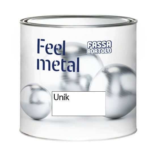 Immagine di FONDO ANTICORROSIVO FEEL METAL UNIK ALL ACQUA LT 0,75 GRIGIO FASSA