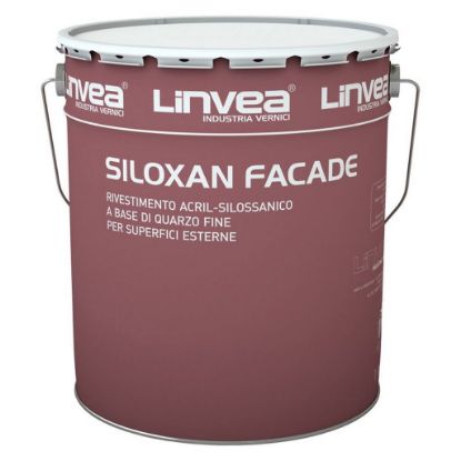 Immagine di FINITURA ACRIL-SILOSSANICA SILOXAN FACADE BIANCO 4 LT LINVEA