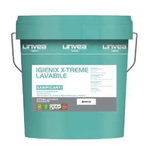 Immagine di LAVABILE ANTIMUFFA IGIENIX X-TREME BIANCO 4 LT LINVEA