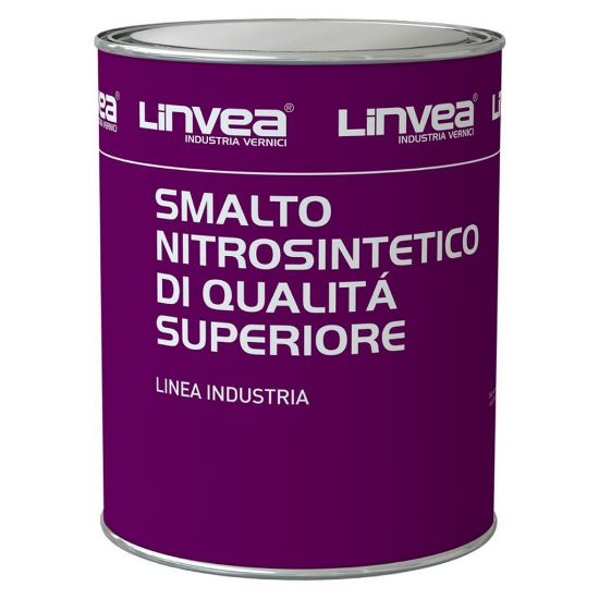 Immagine di SMALTO NITROSINTETICO NERO LT 0,75 LINVEA