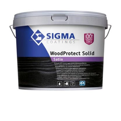 Immagine di PITTURA SEMI-COPRENTE WOODPROTECT SOLID SATIN BASE WN/BIANCO 10 LT PPG SIGMA