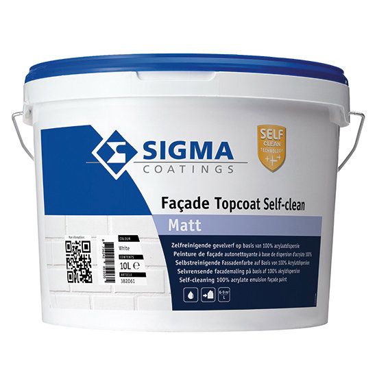 Immagine di FINITURA AUTOPULENTE TOPCOAT SELFCLEAN MATT 10 LT BASE LN PPG SIGMA