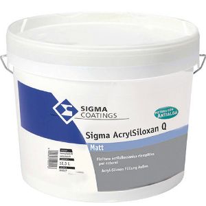 Immagine di FINITURA ACRIL-SILOSSANICA ACRYLSILOXAN Q 4 LT BIANCO/LN PPG SIGMA