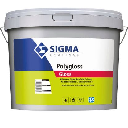 Immagine di SMALTO MURALE POLYGLOSS 4 LT WN BIANCO PPG SIGMA