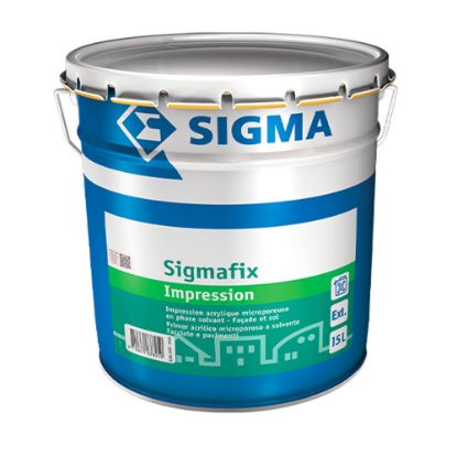 Immagine di FISSATIVO MICROPOROSO AL SOLVENTE SIGMAFIX IMPRESSION 15LT PPG SIGMA