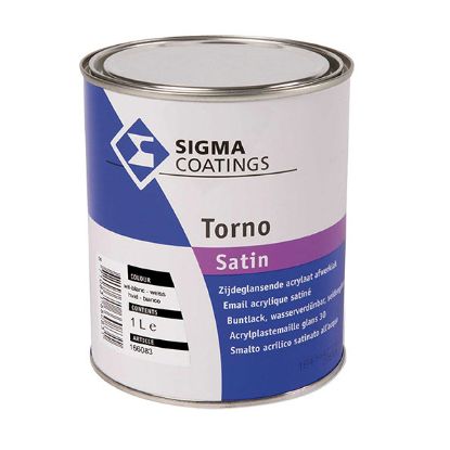Immagine di SMALTO ALL'ACQUA TORNO AQUA SATIN 2,5 LT WN BIANCO PPG SIGMA