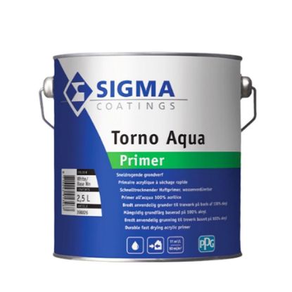 Immagine di FONDO TORNO AQUA PRIMER 2,5 LT WN BIANCO PPG SIGMA