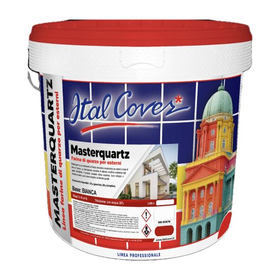 Immagine di QUARZO ESTERNO DECORQUARTZ BIANCO 4 LT ITAL COVER