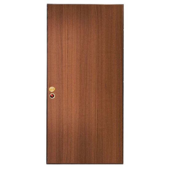 Immagine di PORTONE STANDARD T SENZA CONTROTELAIO 1 ANTA DX CL.3 2100X900 MM RIV.INT/EST.TANGANICA MEDIO CON FERR. ARGENTO