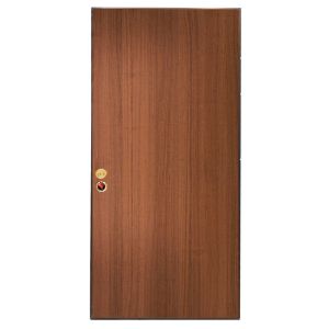 Immagine di PORTONE STANDARD T SENZA CONTROTELAIO 1 ANTA DX CL.3 2100X800 MM RIV.INT/EST.TANGANICA MEDIO CON FERR. ARGENTO