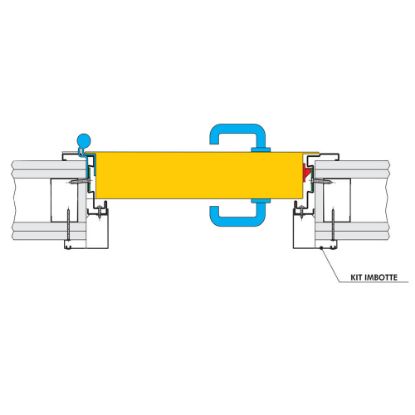 Immagine di KIT IMBOTTE PER NEW IDRA REI 120 CARTONGESSO MM100/150