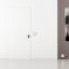 Immagine di PORTA BATTENTE FILO MURO REVERSIBILE CIECA LISCIA 80x210x4,5 CM DA TINTEGGIARE REVERSIBILE (SENZA MANIGLIA)