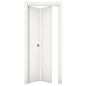 Immagine di PORTA OLTRE A LIBRO QUATER FRASSINO BIANCO MISURA 70X210X10/12 CM REVERSIBILE