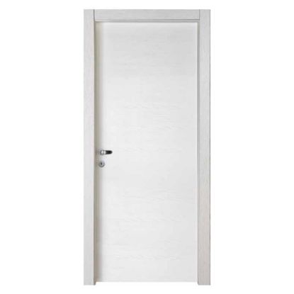 Immagine di PORTA OLTRE BATTENTE FRASSINO BIANCO MISURA 60X210X10/12 CM REVERSIBILE (SENZA MANIGLIA)