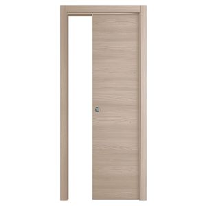 Immagine di PORTA EASY SCORREVOLE INTERNO CIPRIA MISURA 80x210x10/12 CM REVERSIBILE